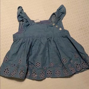 Cute summer baby denim dress